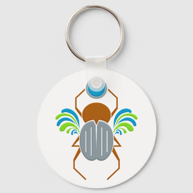 PORTE-CLÉS PORTE - CLÉ SCARAB (Recto)