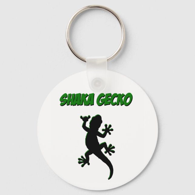 Porte-clés Porte - clé Shaka Gecko (Recto)