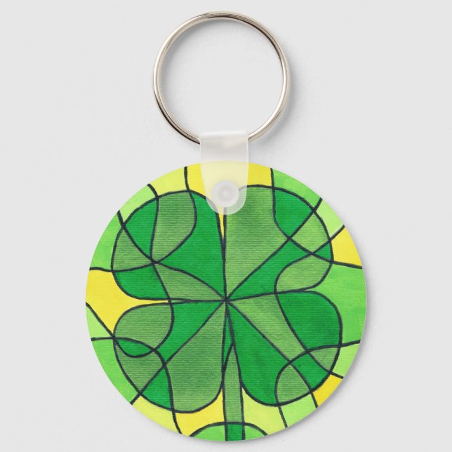 Porte-clés Porte - clé shamrock (Recto)