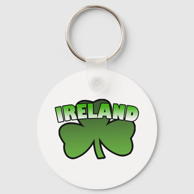 Porte-clés Porte - clé Shamrock irlandais (Recto)