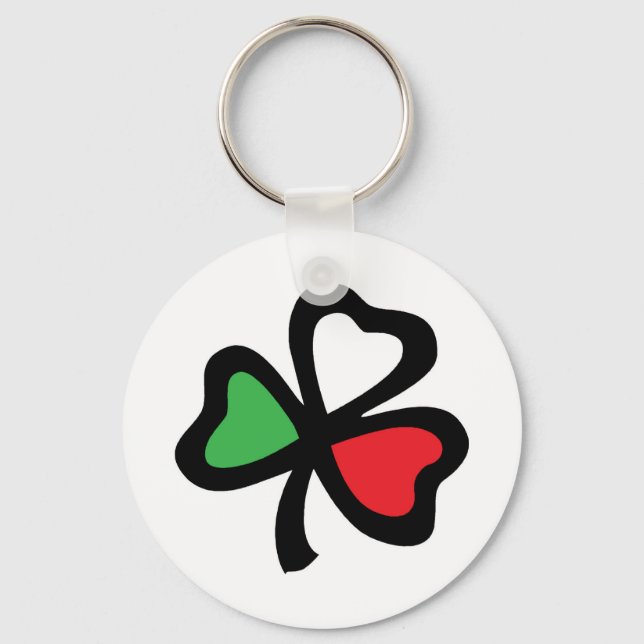 Porte-clés Porte - clé Shamrock italien (Recto)