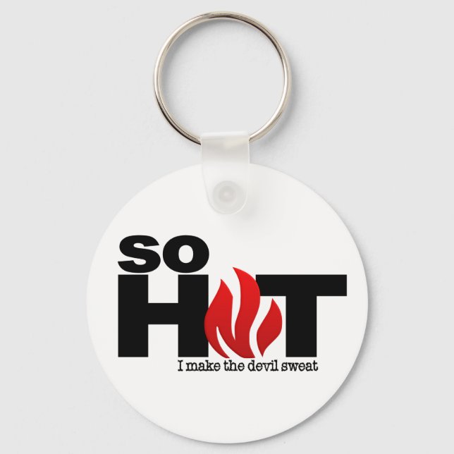 Porte-clés Porte - clé si chaud (Recto)