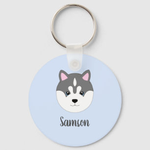 Porte-clés Porte - clé Sibérien Husky Chien