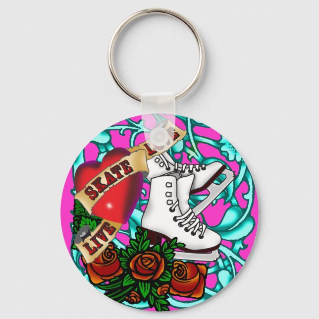 Porte-clés Porte - clé SkaterGirl (Recto)