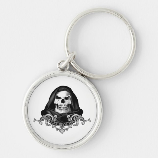 PORTE-CLÉS PORTE - CLÉ SKULL (Devant)
