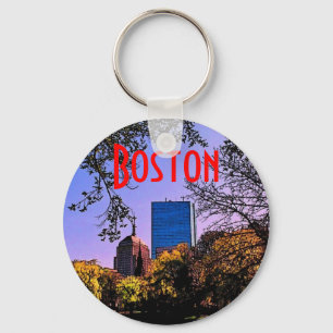 Porte-clés Porte - clé Skyline de Boston