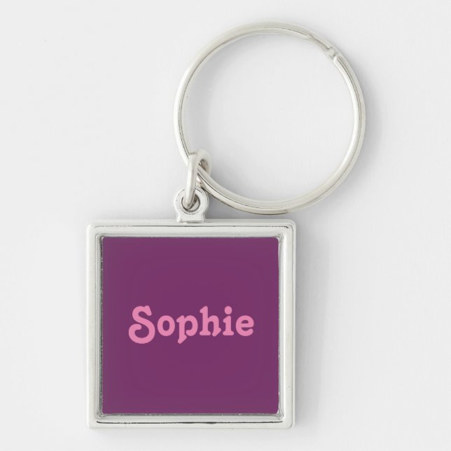 Porte-clés Porte - clé Sophie (Devant)
