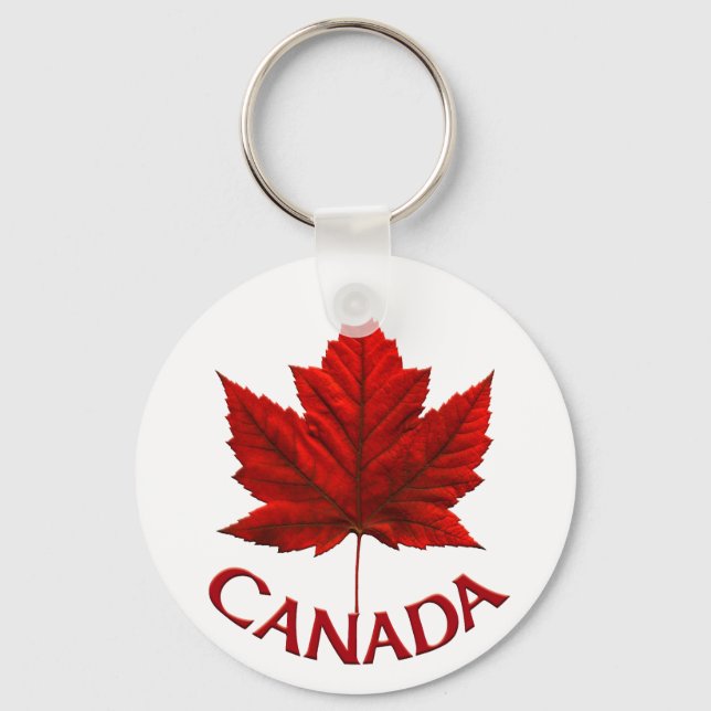 Porte-clés Porte - clé Souvenir Canada Maple Leaf Porte - clé (Recto)