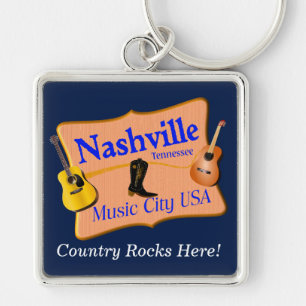 Porte-clés Porte - clé souvenir Nashville