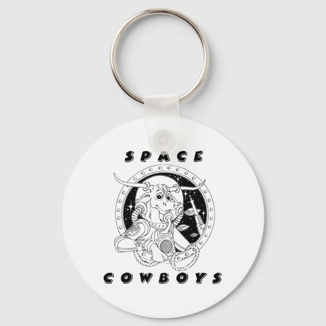 Porte-clés Porte - clé Space Cowboys (Recto)