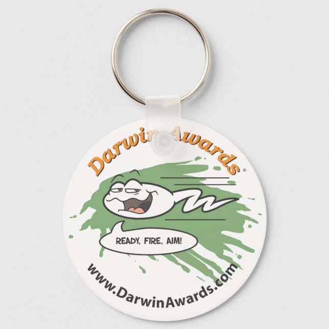 Porte-clés Porte - clé Spermatozoïde : Prêt, Feu, Objectif ! (Recto)