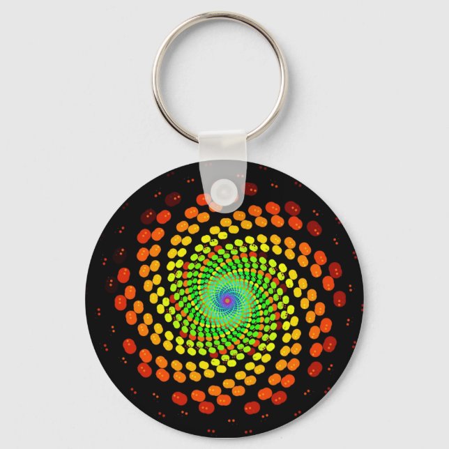 Porte-clés Porte - clé spiral (Recto)