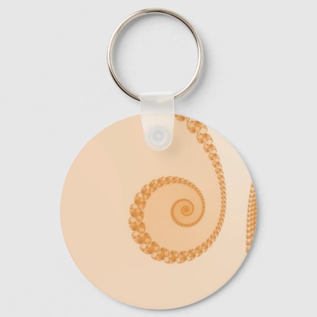 Porte-clés Porte - clé Spiral Or Simple (Recto)