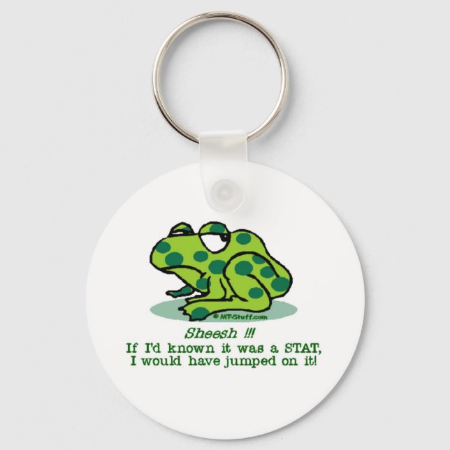 Porte-clés PORTE - CLÉ STAT Froggie (Recto)