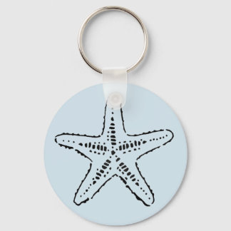 Porte-clés Porte - clé Stenciled Sea Star