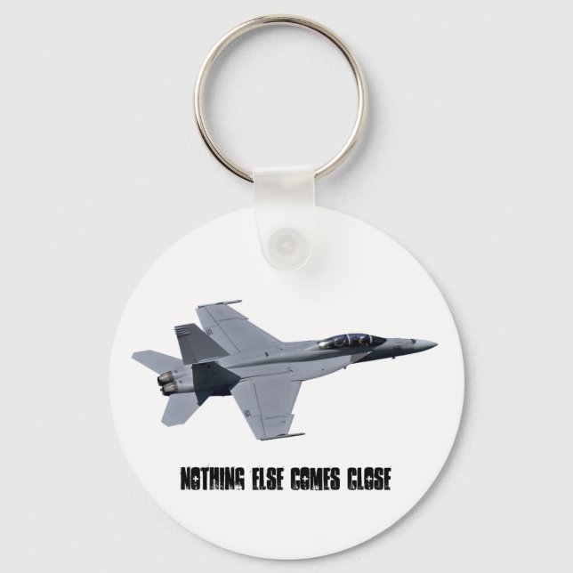 Porte-clés PORTE - CLÉ Super Hornet de la US Navy F-18 (Recto)