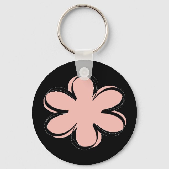 Porte-clés Porte - clé super Mardi rose (Recto)
