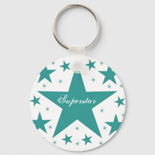 Porte-clés Porte - clé Superstar, Turquoise