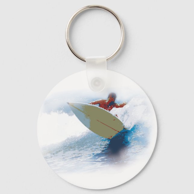 Porte-clés porte - clé surf (Recto)