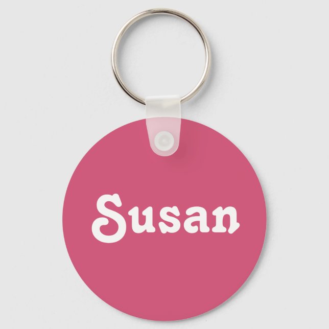 Porte-clés Porte - clé Susan (Recto)