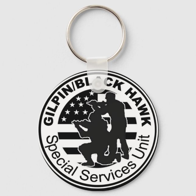 Porte-clés Porte - clé SWAT Gilpin/Black Hawk (Recto)