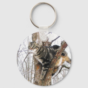 Porte-clés Porte - clé Tabby Cat