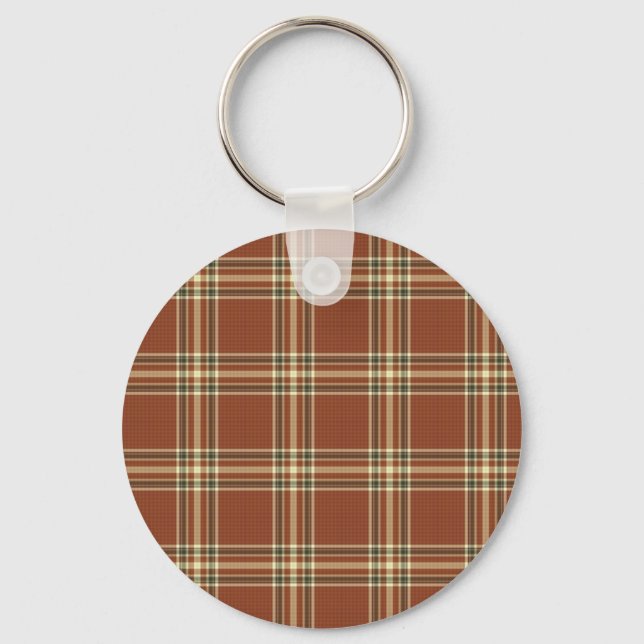 Porte-clés Porte - clé Tartan Brown (Recto)