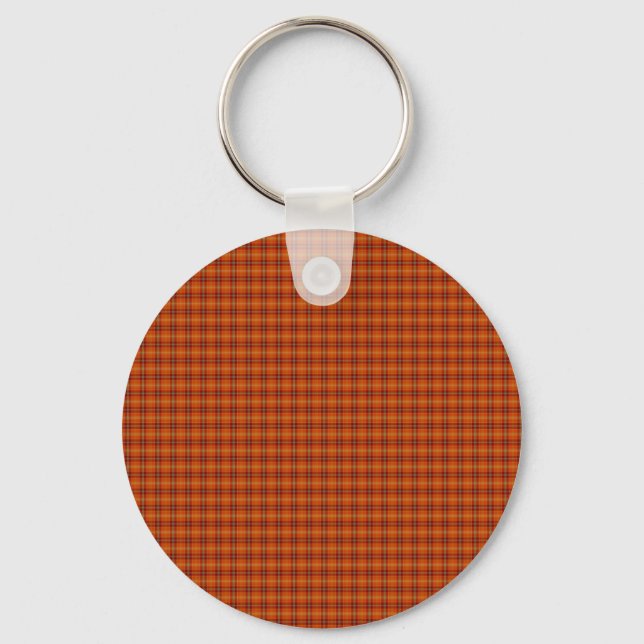 Porte-clés Porte - clé Tartan orange (Recto)
