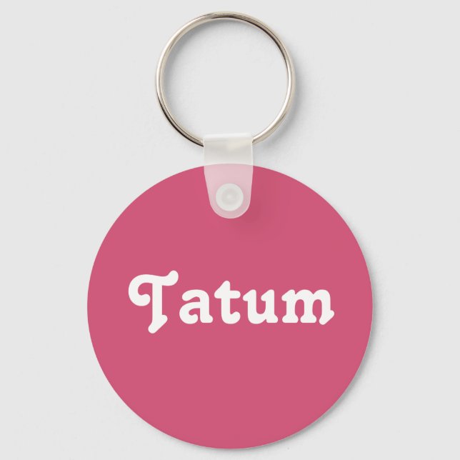 Porte-clés Porte - clé Tatum (Recto)