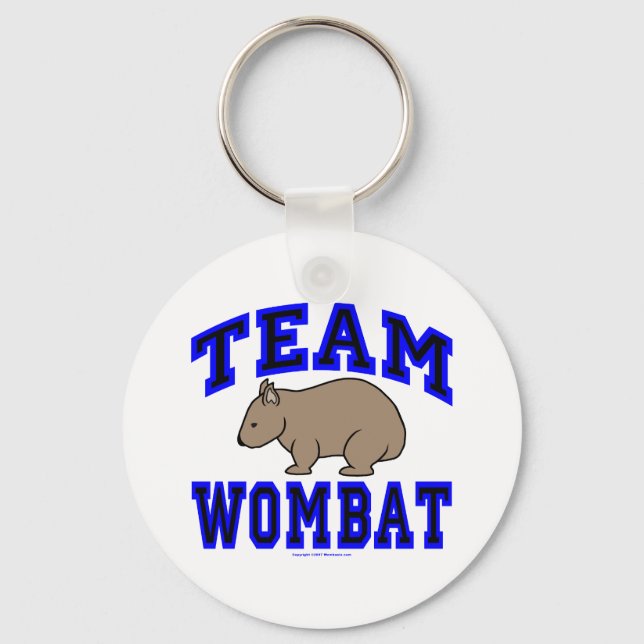 Porte-clés Porte - clé Team Wombat IV (Recto)