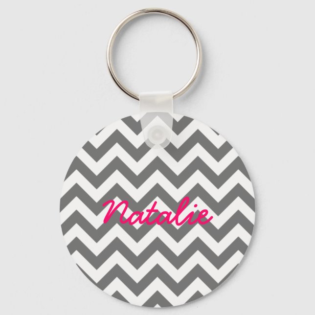 Porte-clés Porte - clé tendance Chevron (Recto)