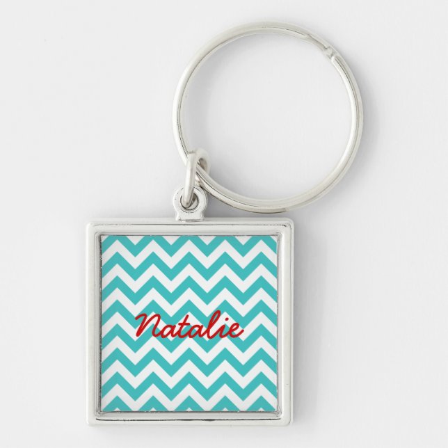 Porte-clés Porte - clé tendance Chevron Premium (Devant)