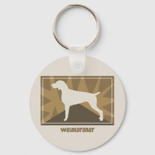 Porte-clés Porte - clé terreux de Weimaraner