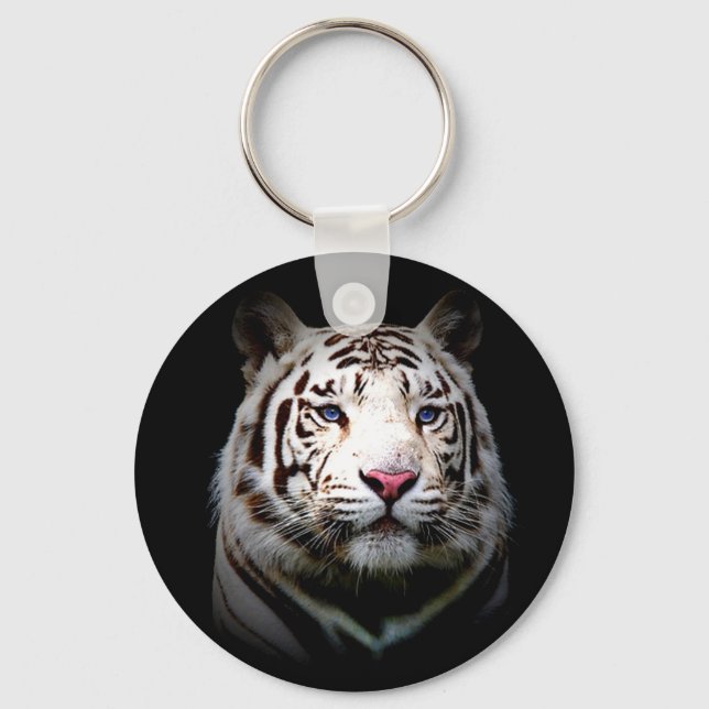 Porte-clés porte - clé Tiger personnalisable (Recto)