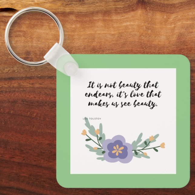 Porte-clés Porte - clé Tolstoï (Recto)