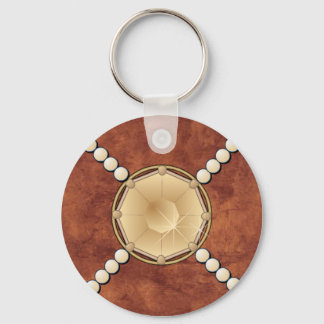 Porte-clés PORTE - CLÉ TOPAZ & Perles PERSONNALISÉ