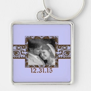 Porte-clés Porte - clé tourbillonnant Mariage Floral