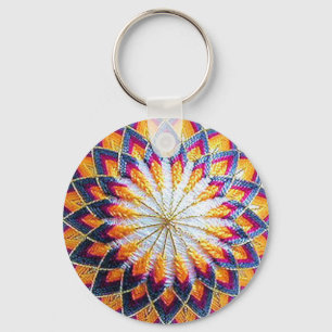 Porte-clés Porte - clé traditionnel multicolore de Temari