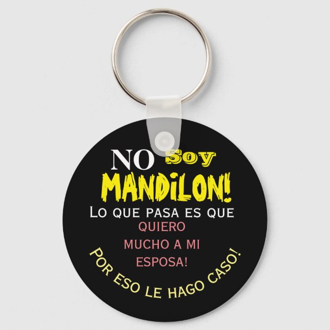 Porte-clés porte - clé trivet mandilon (Recto)