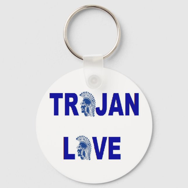 Porte-clés Porte - clé Trojan Love (Recto)