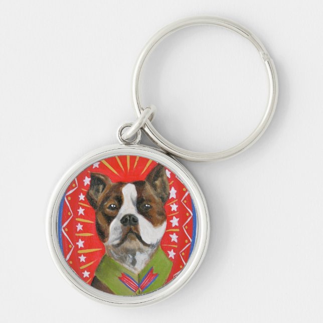 Porte-clés Porte - clé tronqué original de chien (Devant)