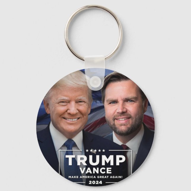 Porte-clés Porte - clé Trump/Vance 2024 (Recto)
