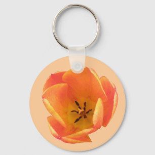 Porte-clés Porte - clé Tulipe orange