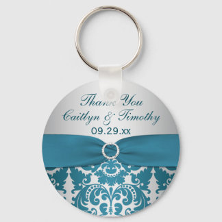 Porte-clés Porte - clé Turquoise Favor Silver et Mariage dama