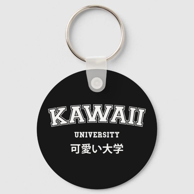 Porte-clés Porte - clé UNIVERSITAIRE KAWAII (Recto)