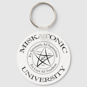Porte-clés Porte - clé universitaire Miskatonic