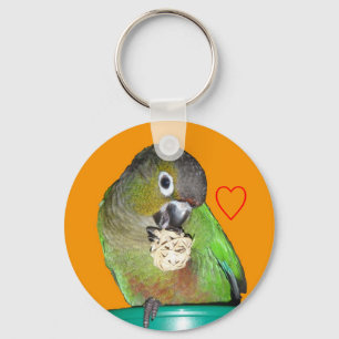 Porte-clés Porte - clé Vert-cheeked de conure
