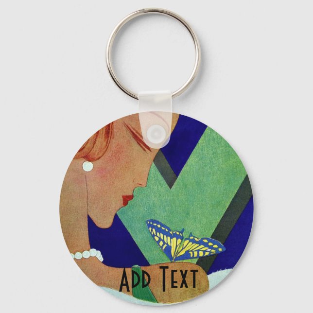 Porte-clés Porte - clé vintage (Recto)