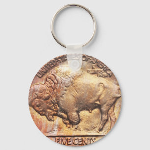 Porte-clés Porte - clé vintage de collecteur de pièce de
