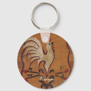 Porte-clés Porte - clé vintage de poulet